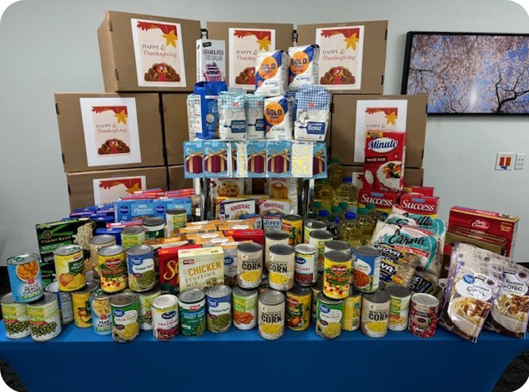 CSG’s 2024 Thanksgiving Food Drive for Cornerstones
